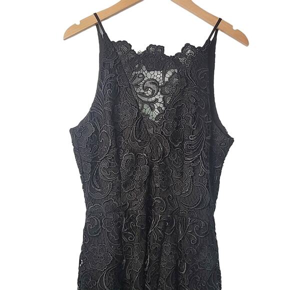 Dress the Population Black Lace Mini Dress - Picture 3 of 11